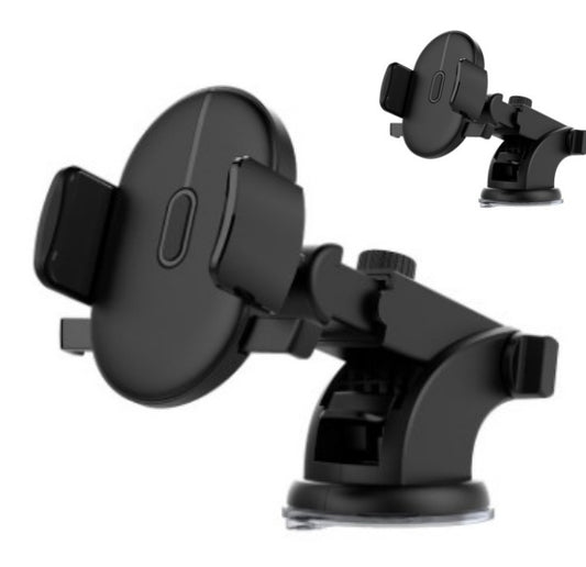 (2pc)Car Phone Holder Long Rod Telescopic Car Dashboard Suction Cup Type