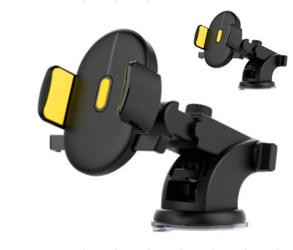 (2pc)Car Phone Holder Long Rod Telescopic Car Dashboard Suction Cup Type